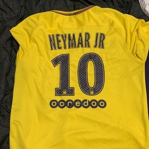 NEYMAR JR BRAZIL PARIS JERSEY